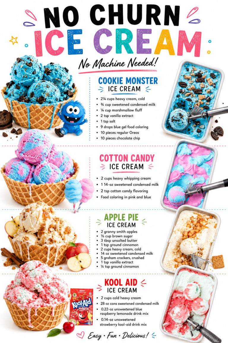 No Churn Ice Cream Recipes