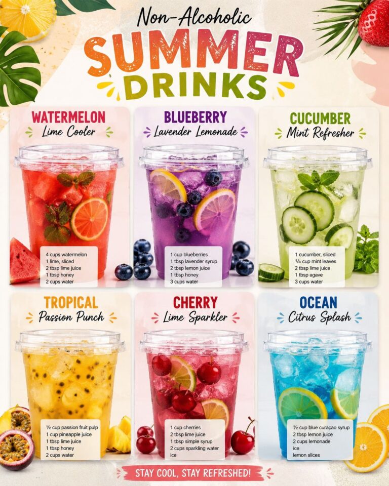 Non-Alcoholic Summer Drinks