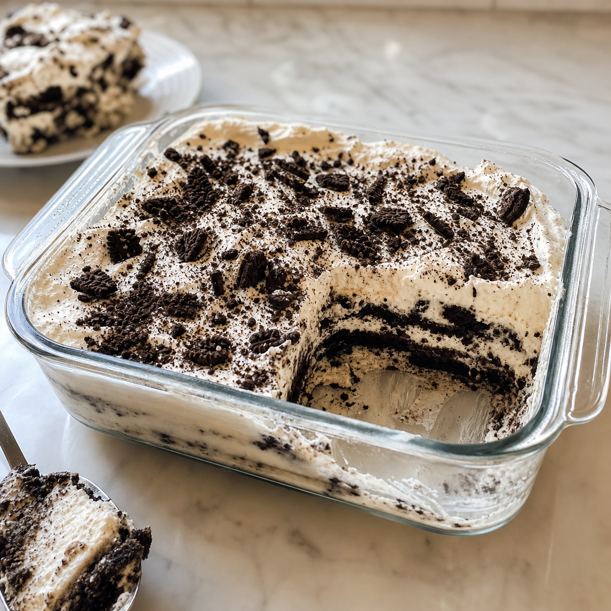 Oreo Icebox Dessert: No-Bake Creamy Layers Ready in 15 Minutes