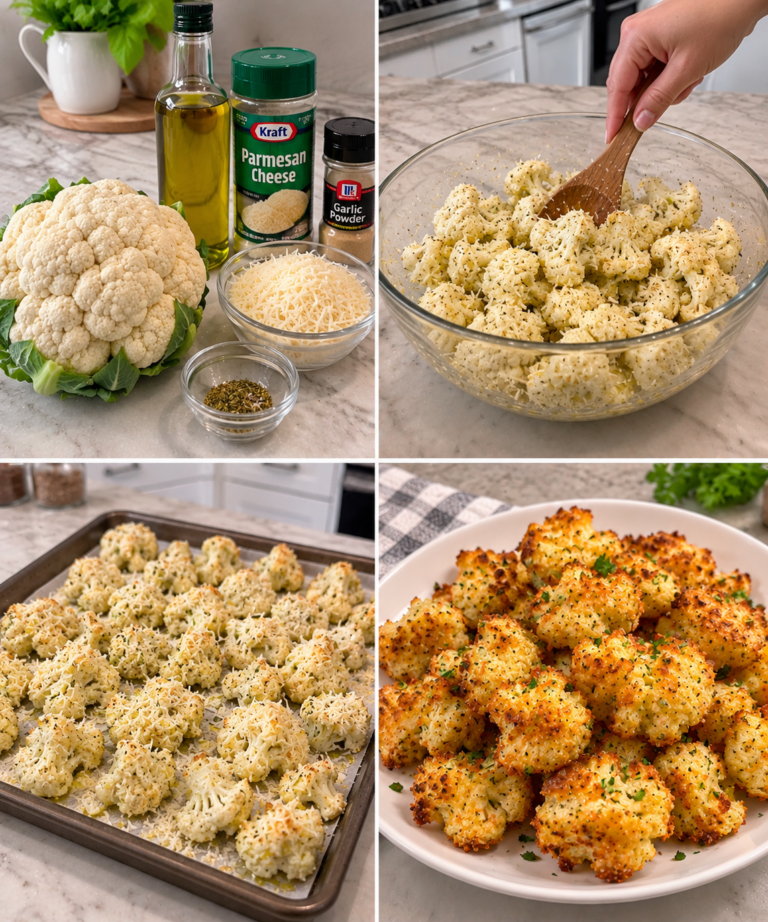 Parmesan Roasted Cauliflower