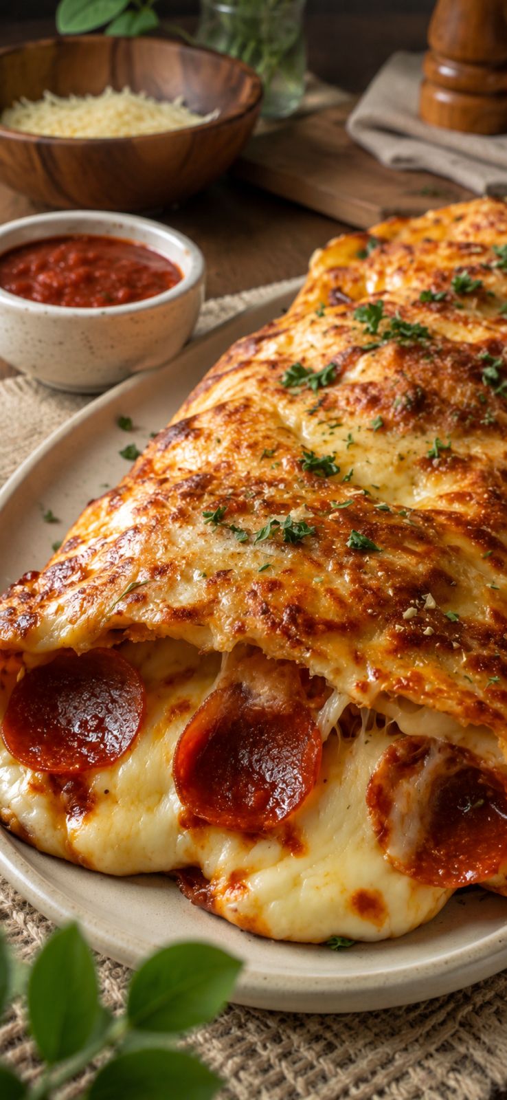 Pepperoni Calzone