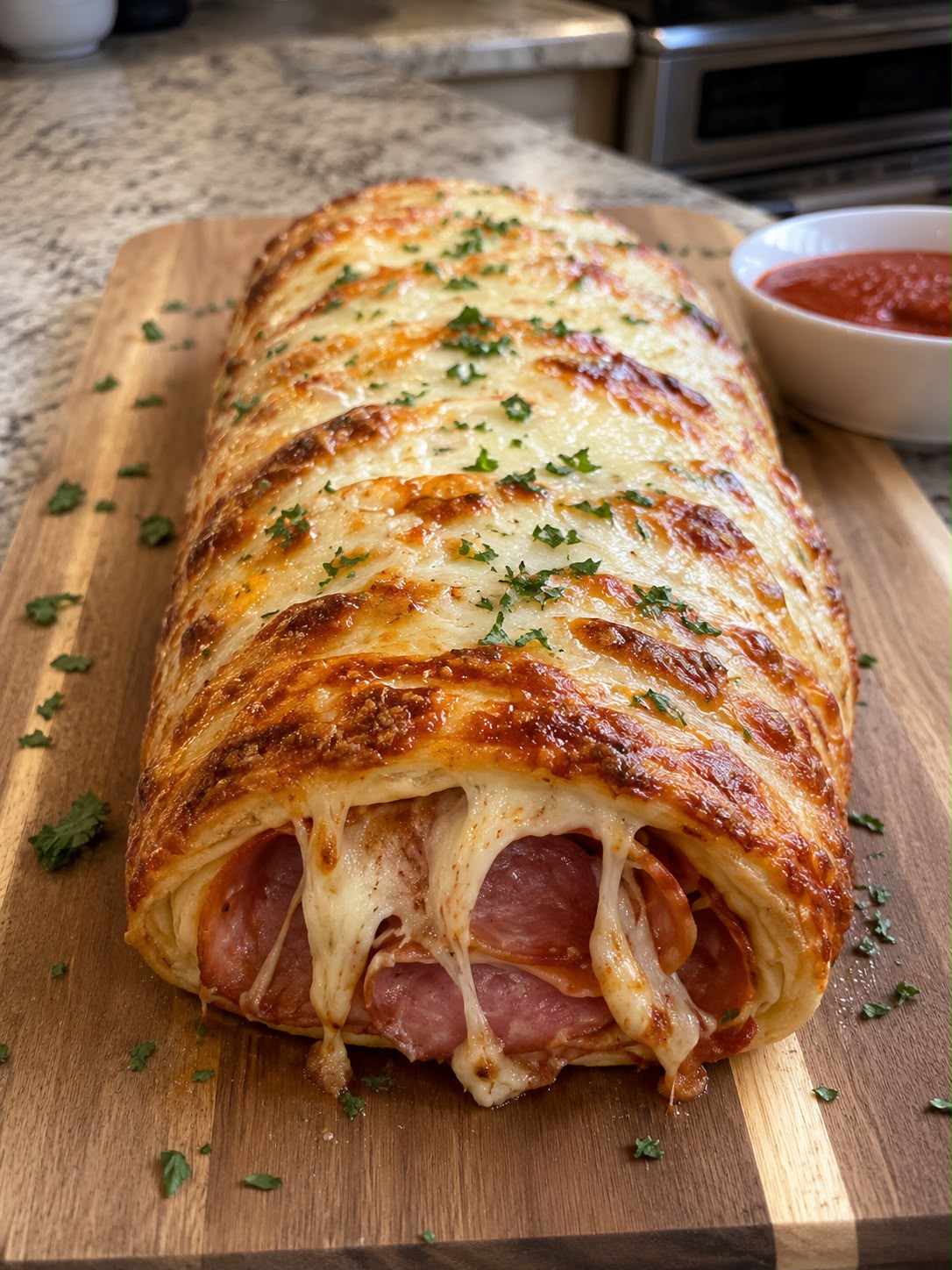 Pizza Stuffed Bread 1 Pizza Stuffed Bread