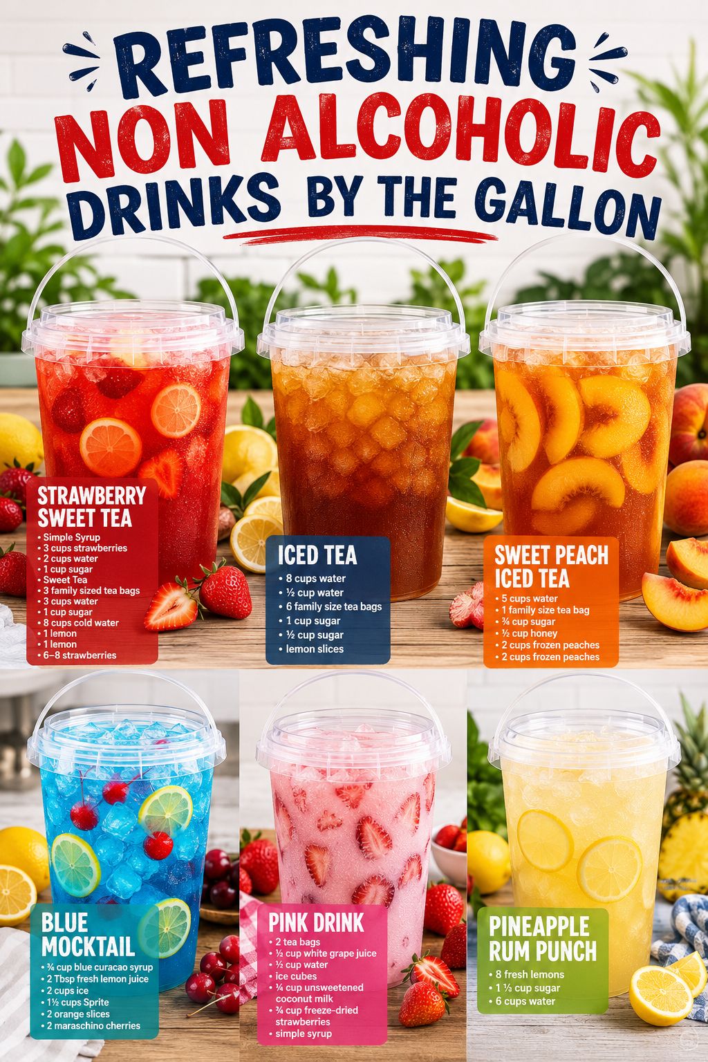 Quench Your Thirst with Delightful Non-Alcoholic Sips 2 Refreshing Non-Alcoholic Drinks