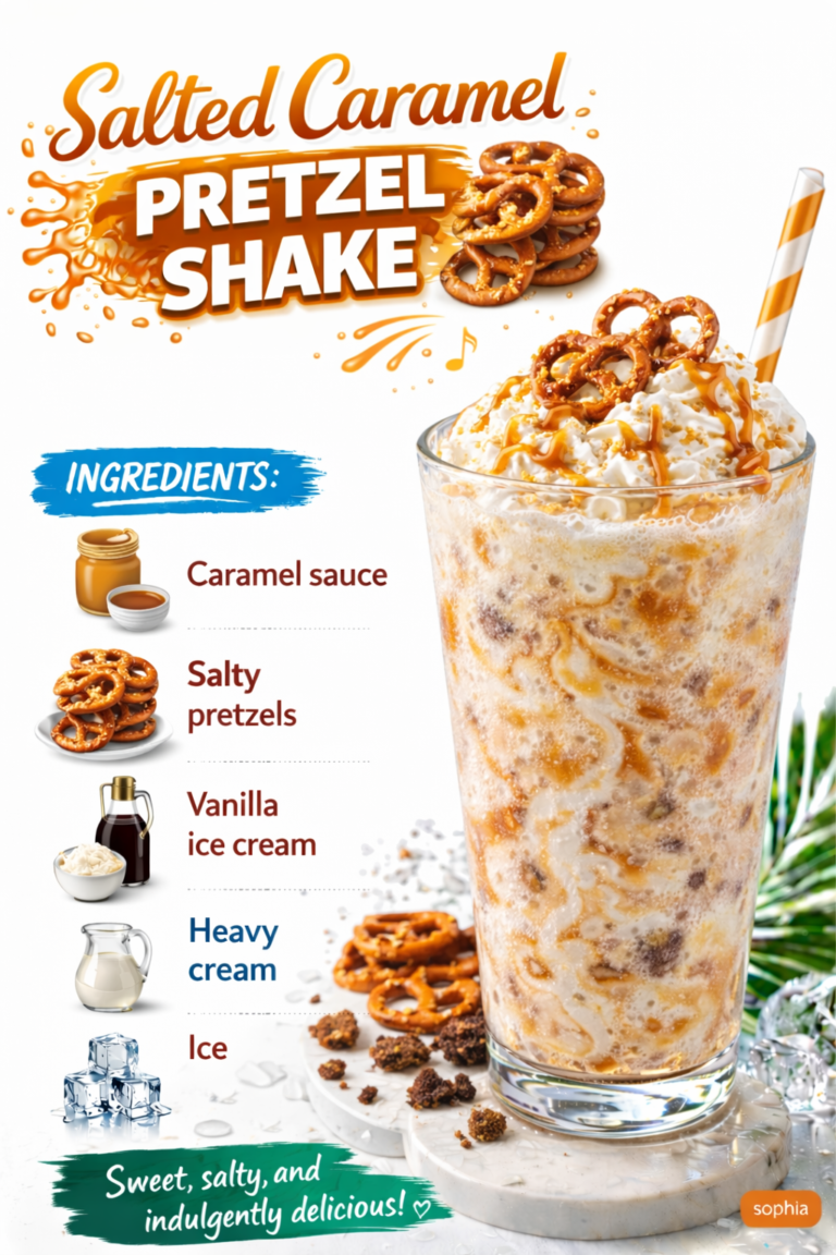 Salted Caramel Pretzel Shake