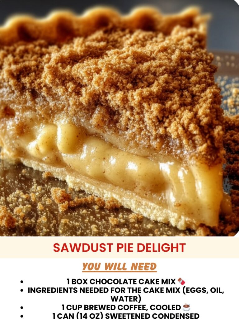 Sawdust Pie Delight Recipe