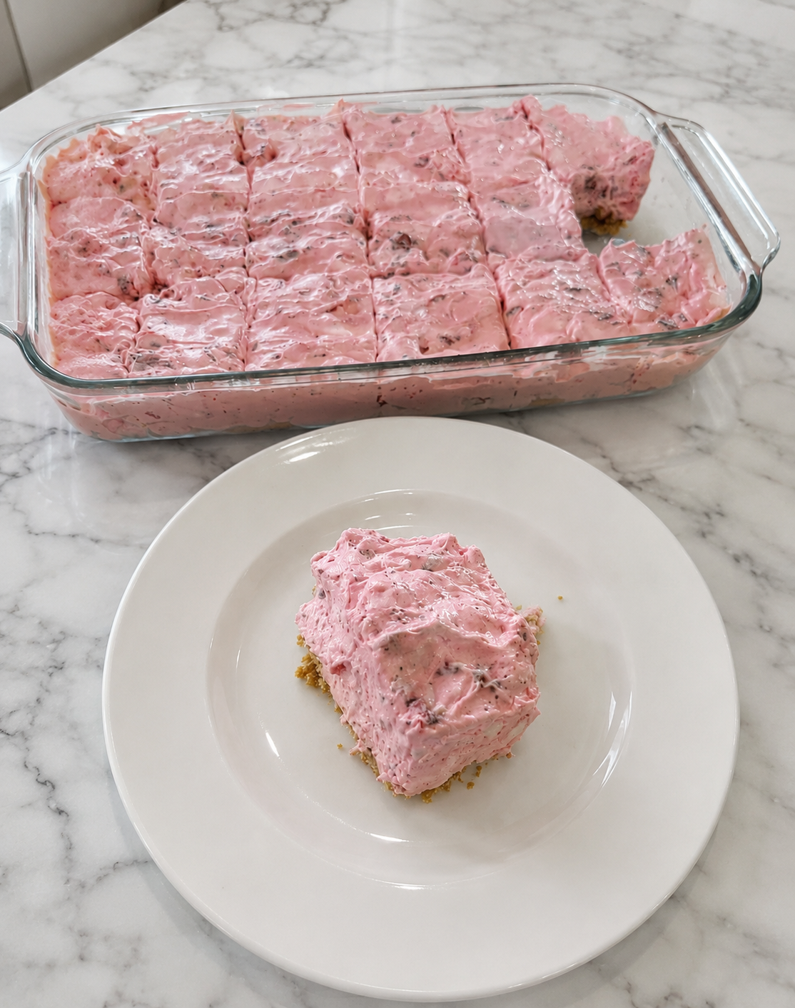 Strawberry Cheesecake Lush Dessert Recipe 1 Strawberry Cheesecake Lush Dessert