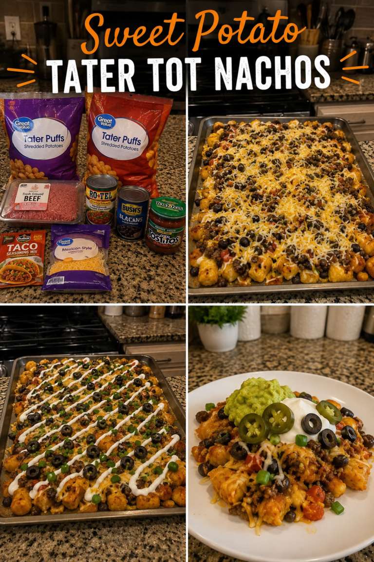 Sweet Potato Tater Tot Nachos