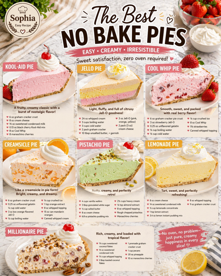 The Best No Bake Pies