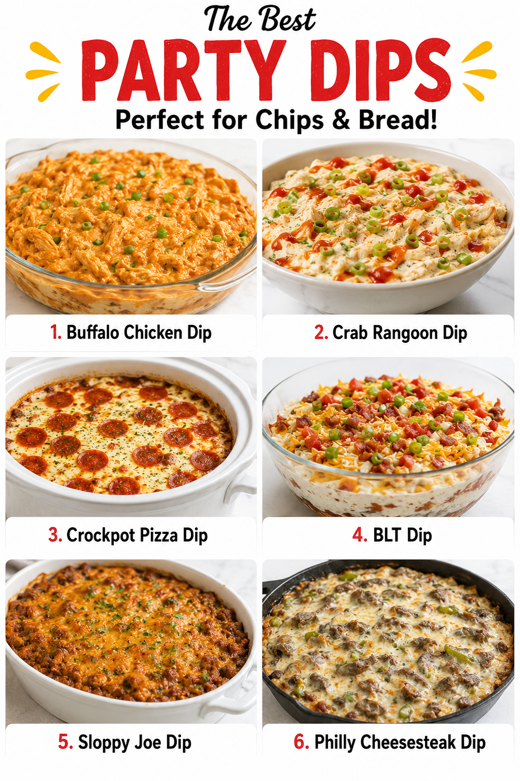 The Best Party Dips for Chips & Bread 1 The Best Party Dips for Chips & Bread