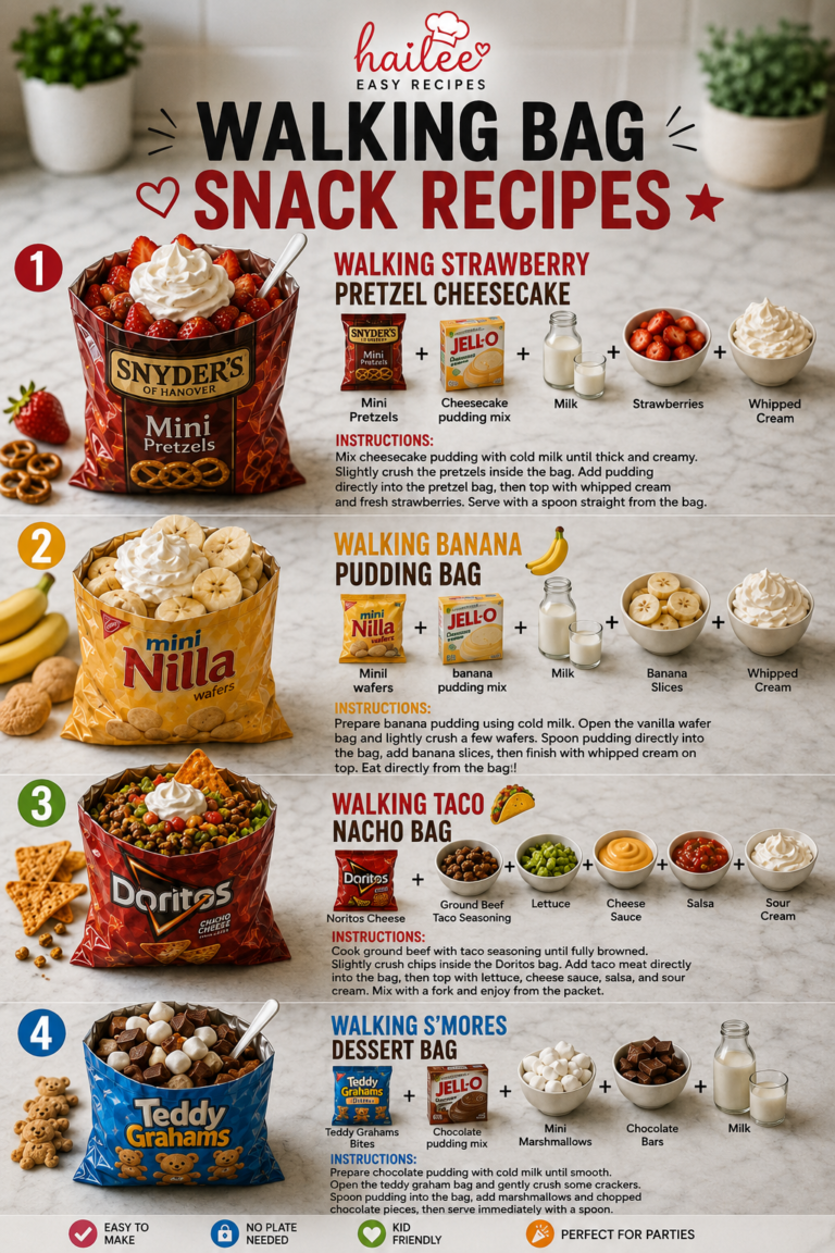 Walking Bag Snack Recipes