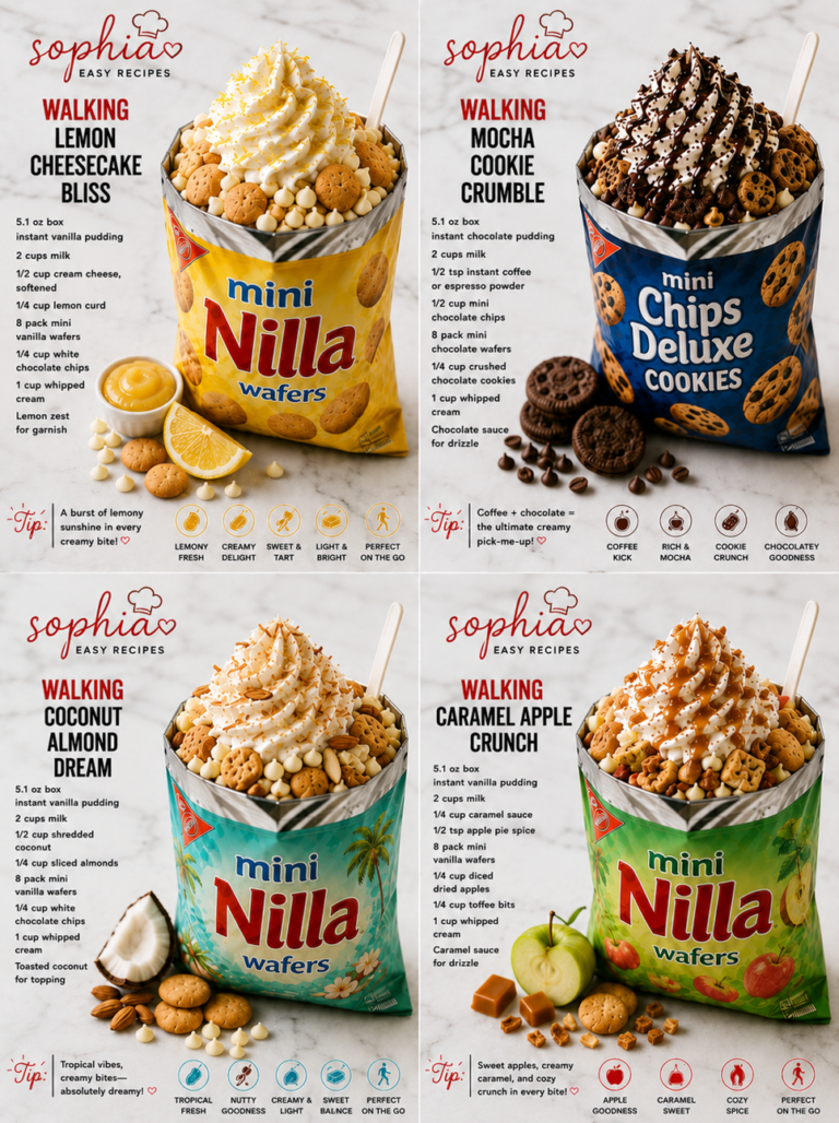 Walking Dessert Cookie Bag Recipes