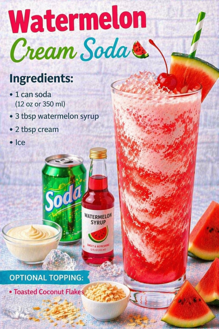 Watermelon Cream Soda