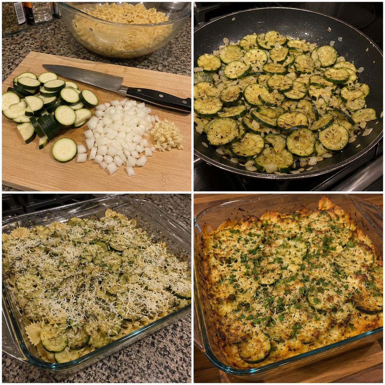 Zucchini Pasta Bake
