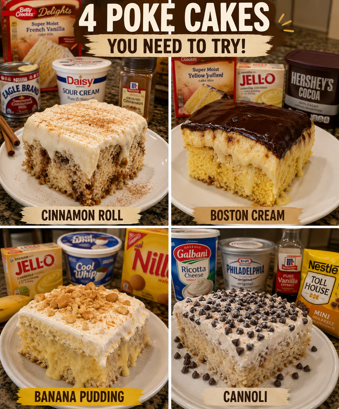 4 POKE CAKES YOU NEED TO TRY!