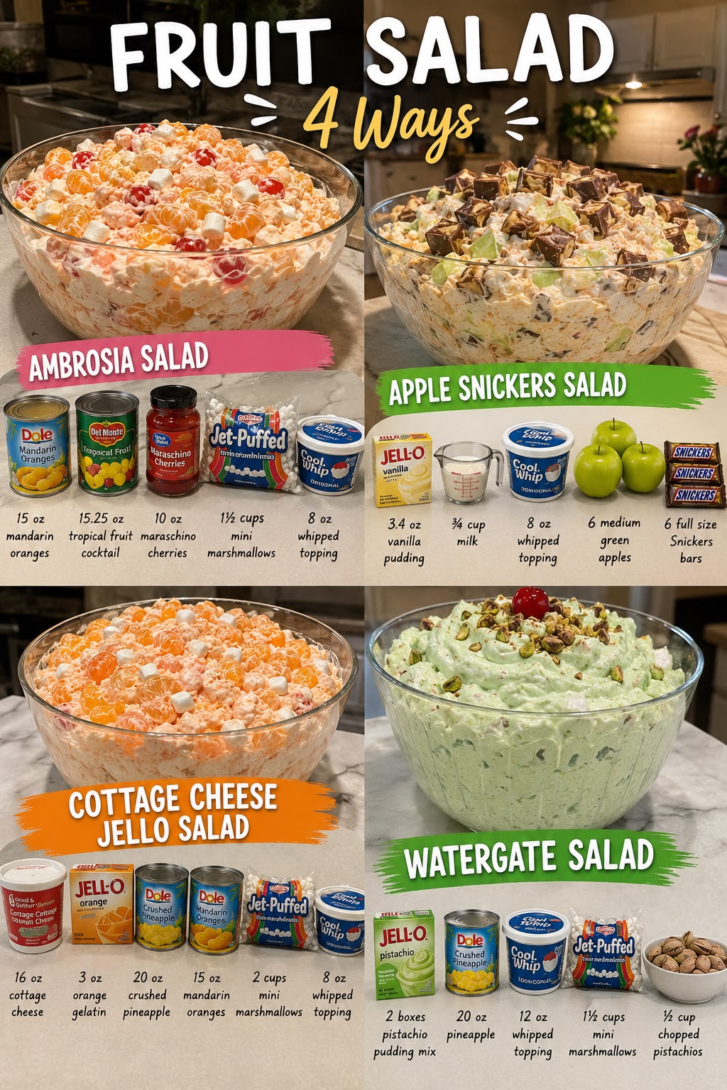 4 Ways to Make Fruit Salad 1 4 Ways to Make Fruit Salad