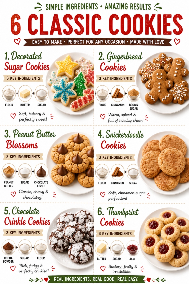 6 CLASSIC COOKIES