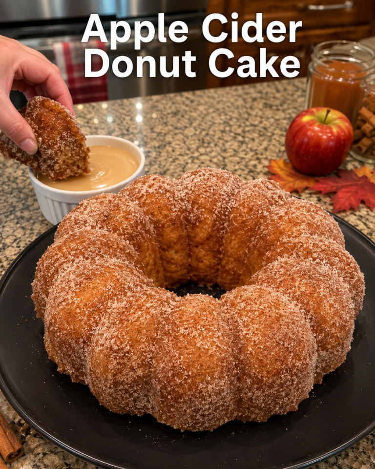 Apple Cider Donut Cake