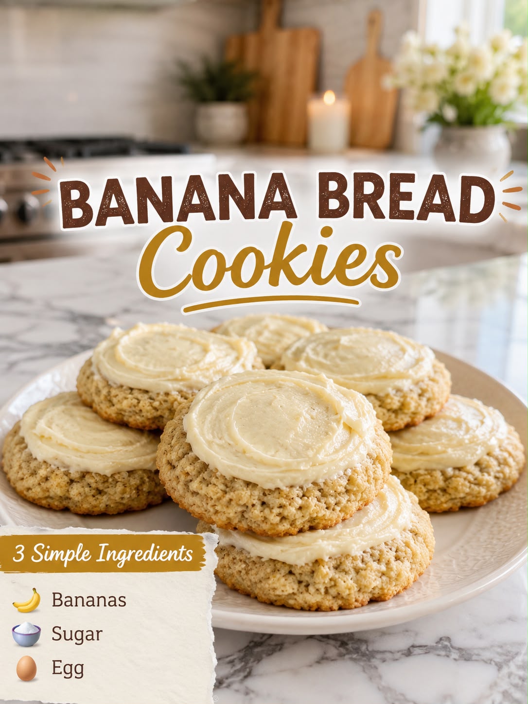 BANANA BREAD Cookies 1 BANANA BREAD Cookies