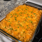 buffalo chicken protein casserole 1