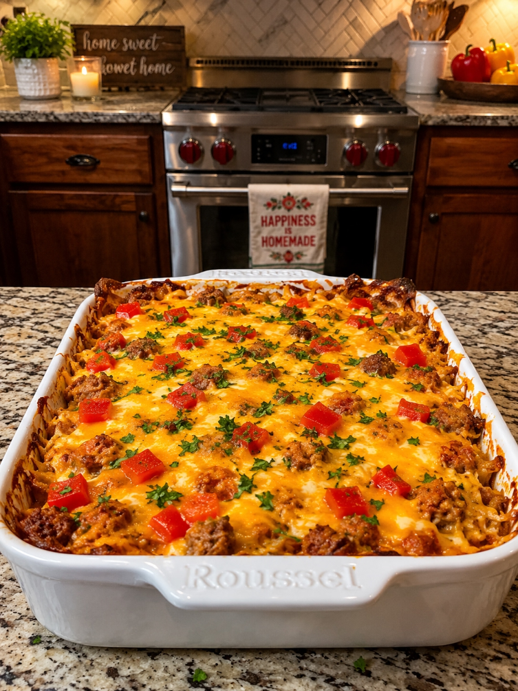 Cheeseburger Pasta Bake 1 Cheeseburger Pasta Bake