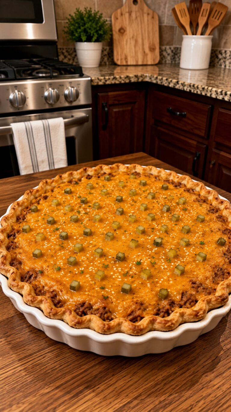 Cheeseburger Pie