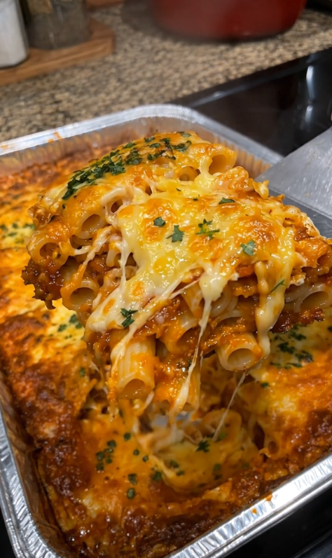 cheesy baked ziti
