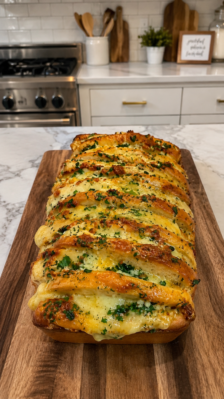 Cheesy Garlic Pull-Apart Bread