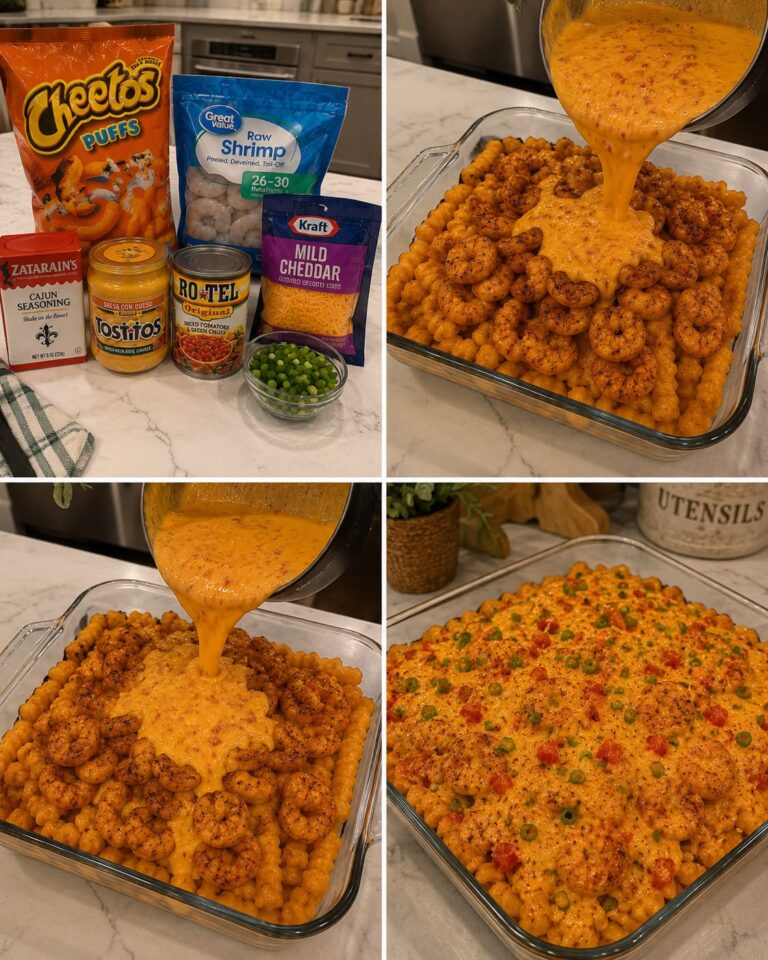 Cheetos Shrimp Casserole