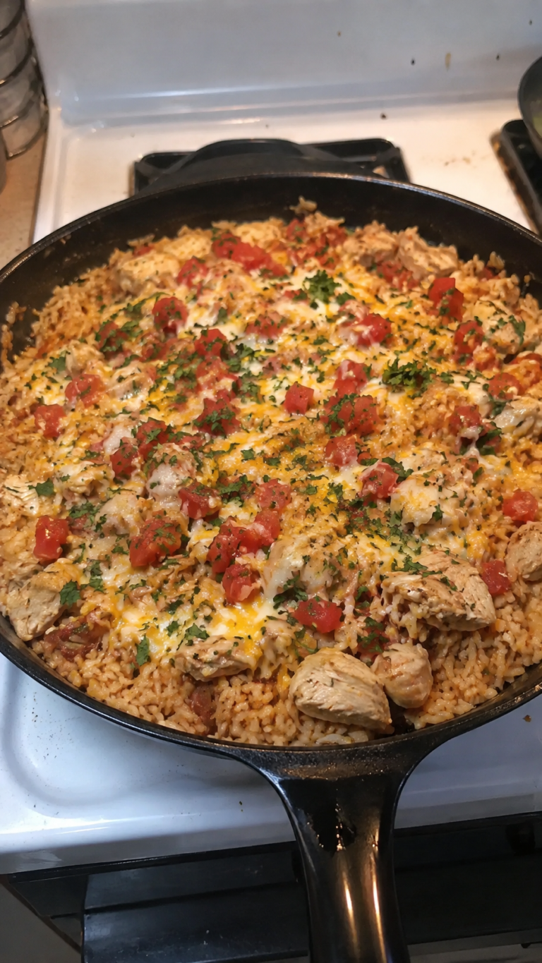 Chicken and Rice Skillet