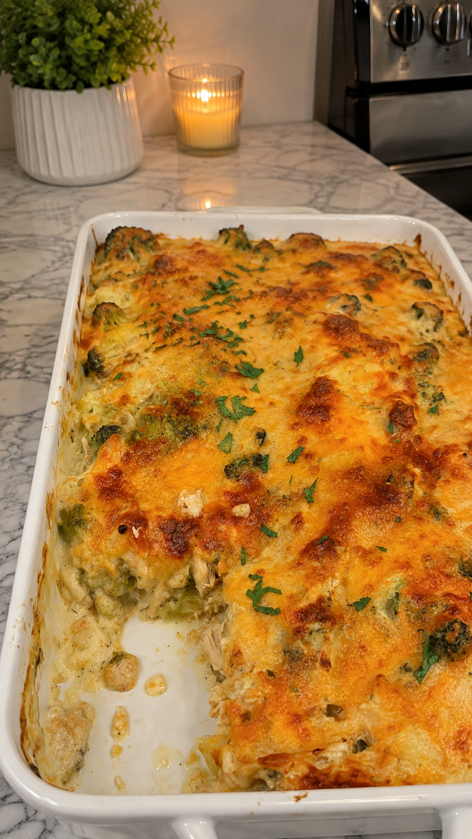Chicken, Potato and Broccoli Casserole