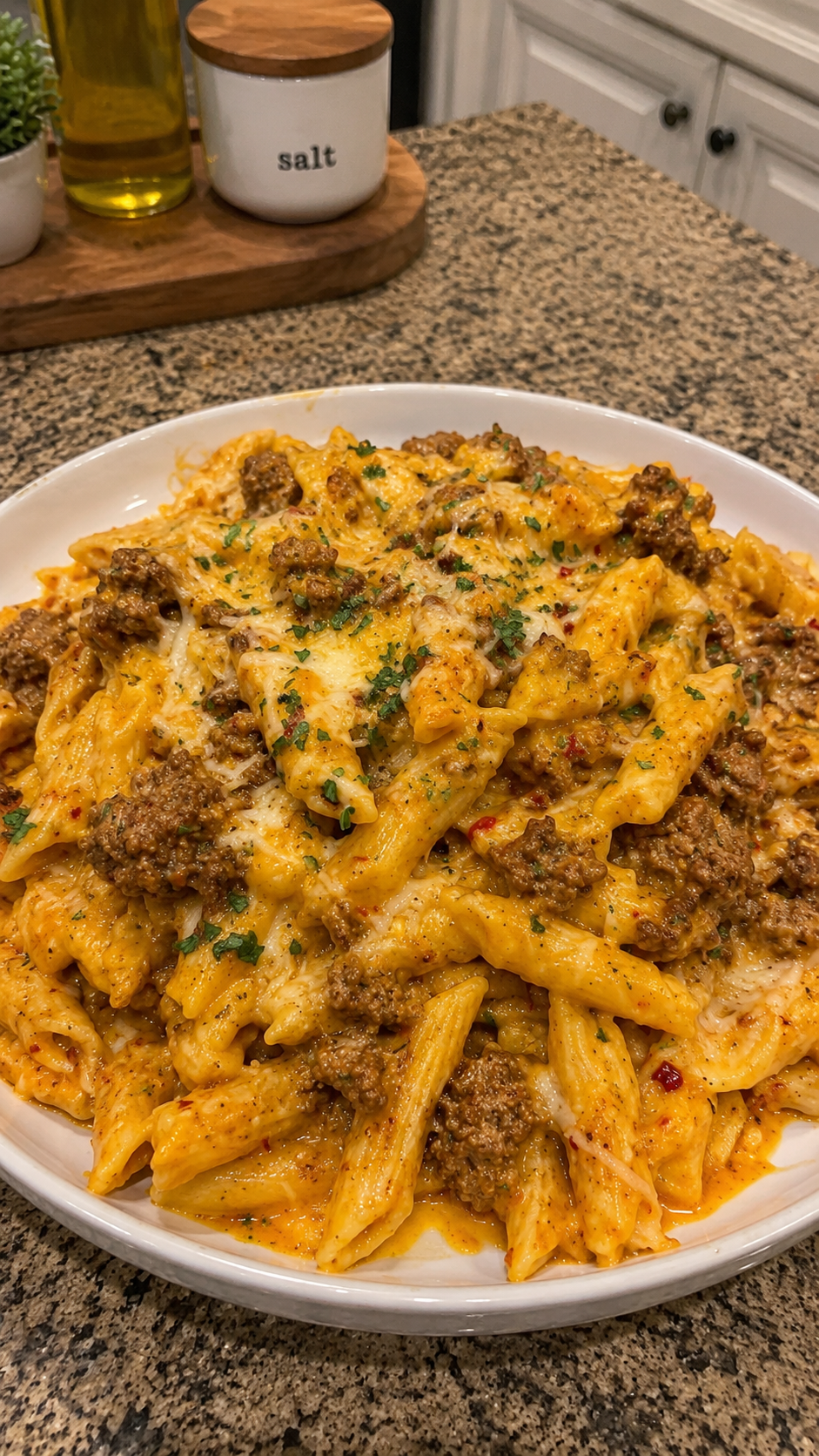 creamy cheesy beef penne 1 creamy cheesy beef penne