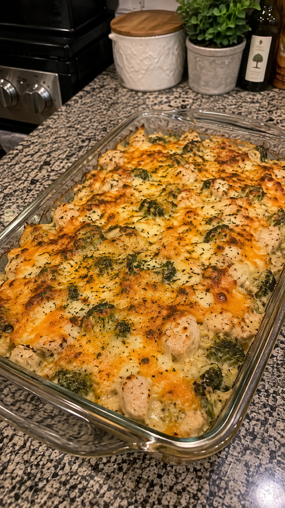 Creamy Garlic Chicken Protein Casserole 1 Creamy Garlic Chicken Protein Casserole