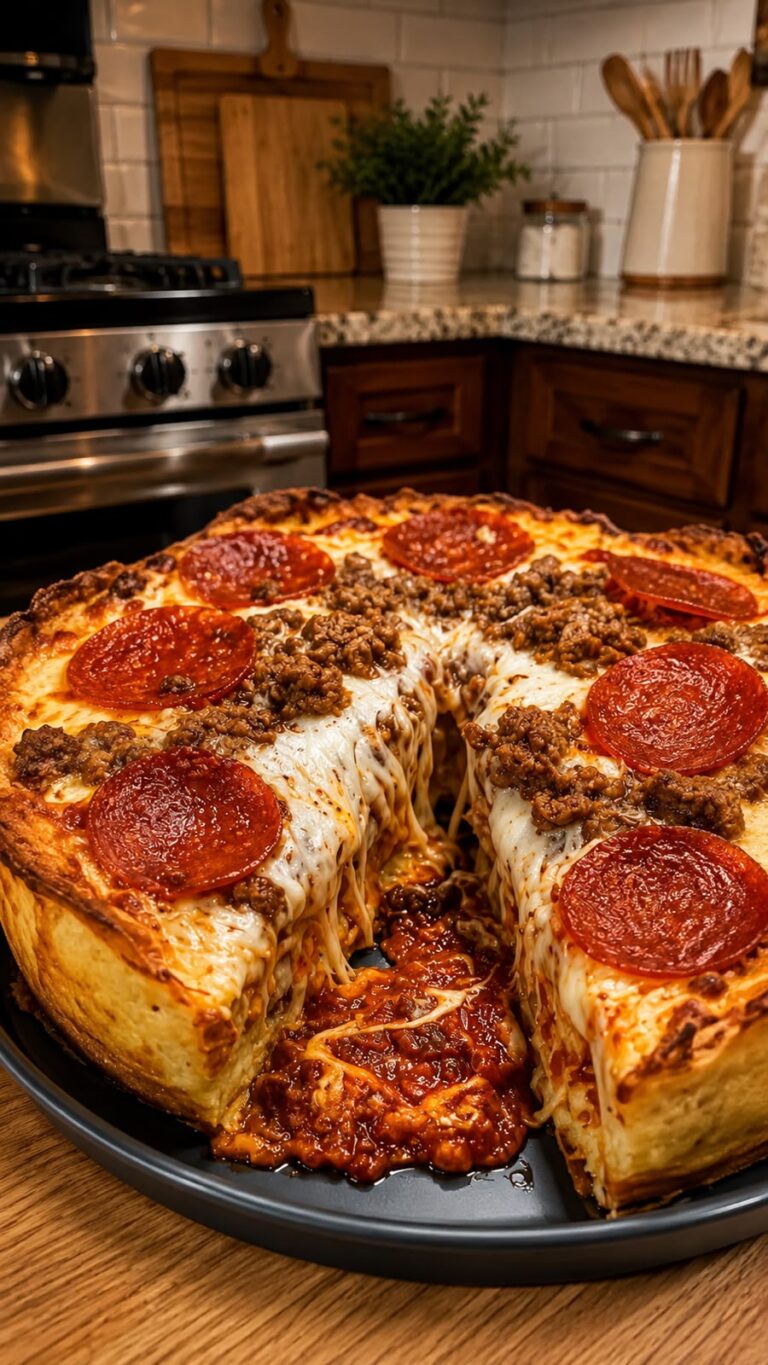 Deep Dish Pizza