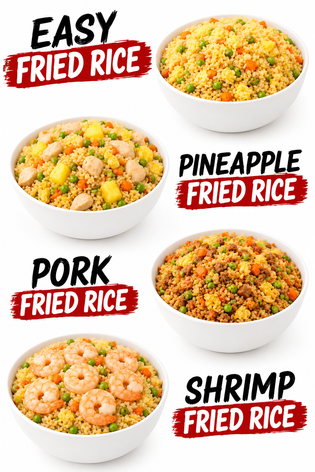 Fried Rice Variations 1 Fried Rice Variations