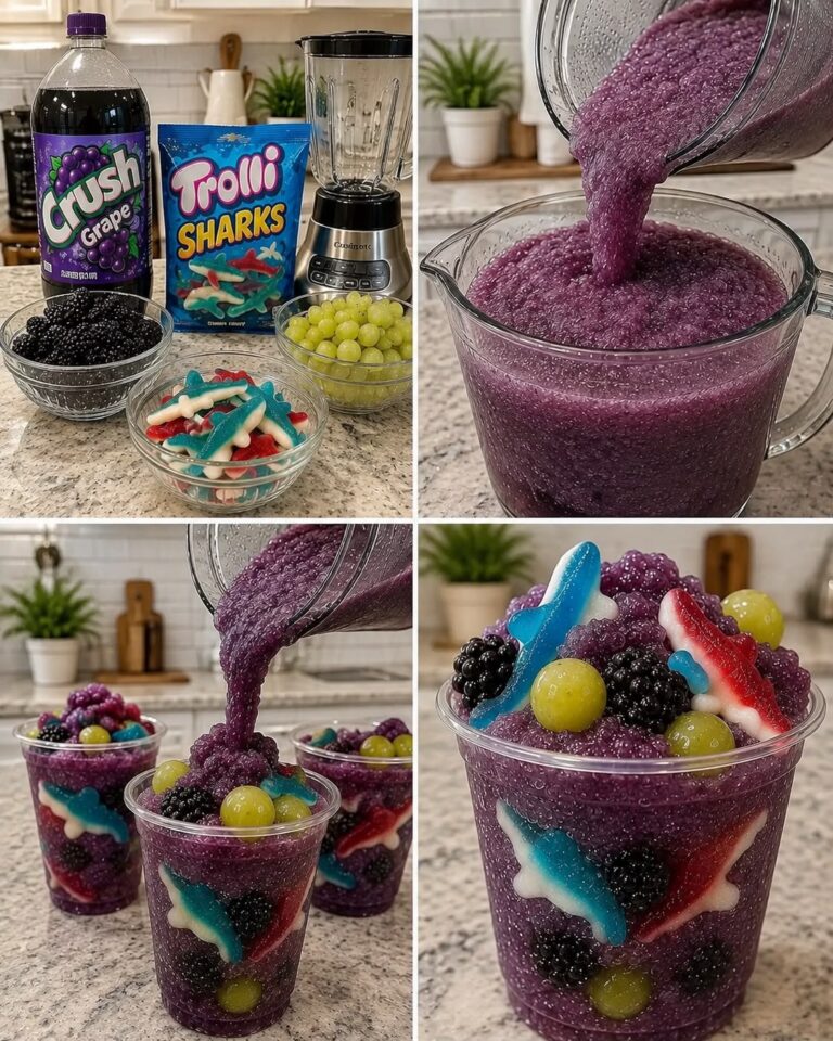 Grape Crush Shark Slushie