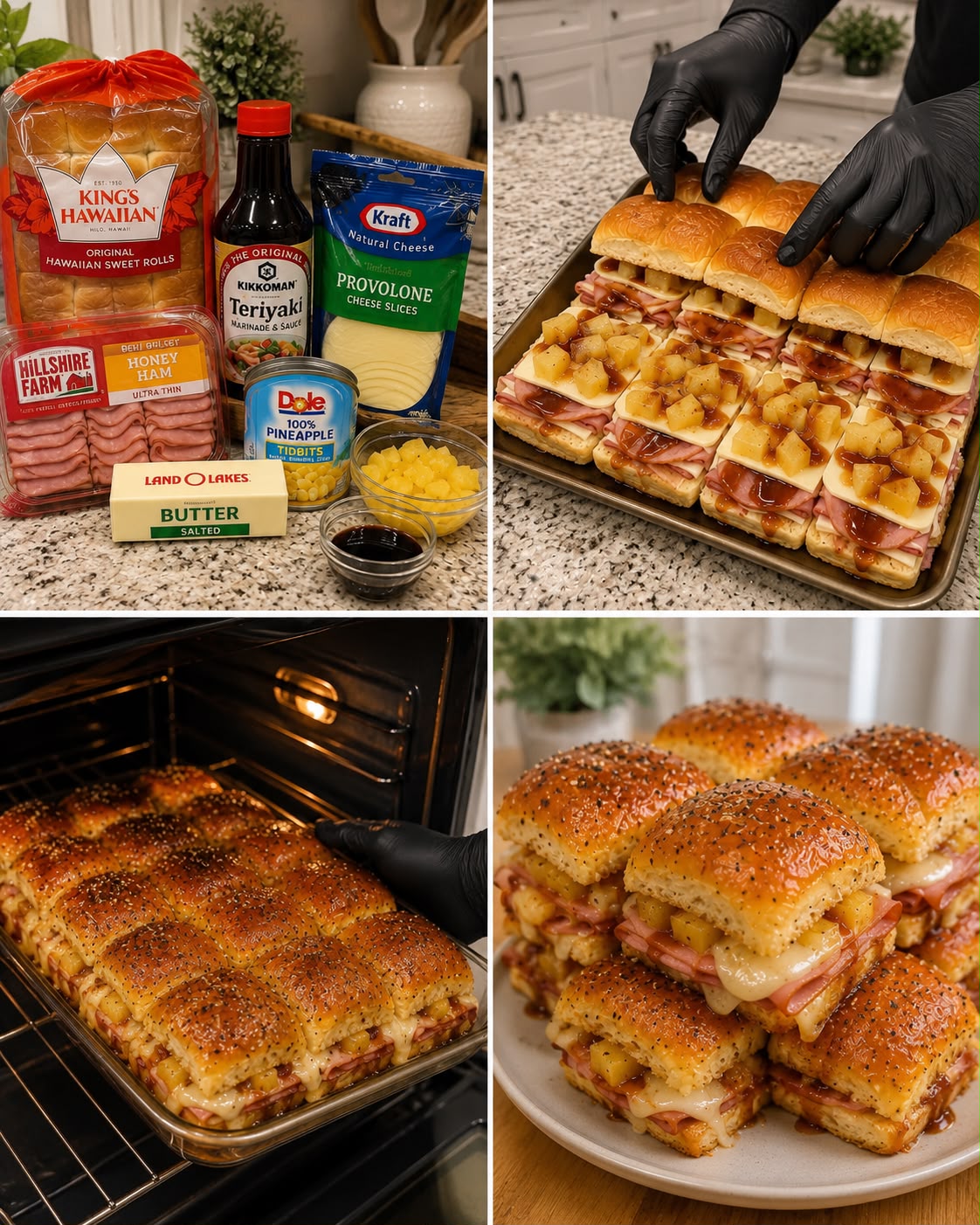 Hawaiian Ham and Cheese Sliders 1 Hawaiian Ham and Cheese Sliders