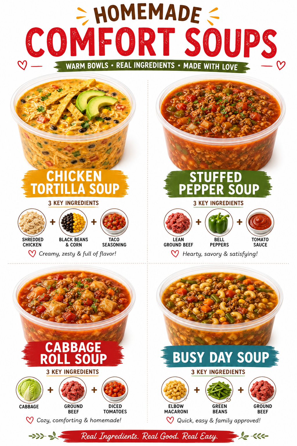HOMEMADE COMFORT SOUPS 1 HOMEMADE COMFORT SOUPS