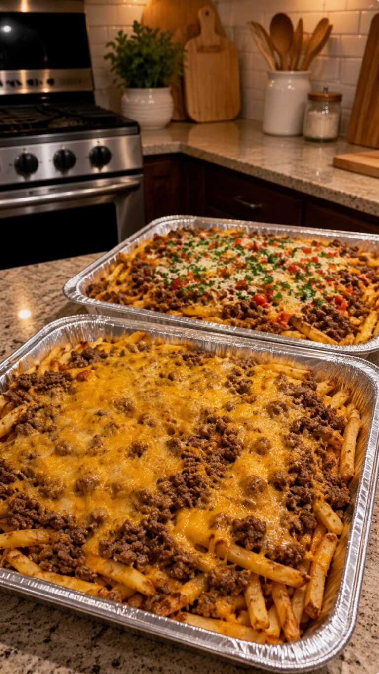 Loaded Cheeseburger Fries