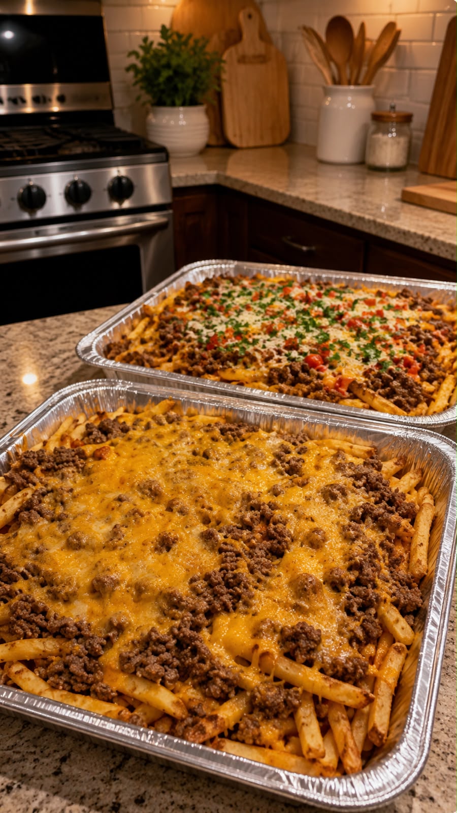 Loaded Cheeseburger Fries 1 Loaded Cheeseburger Fries