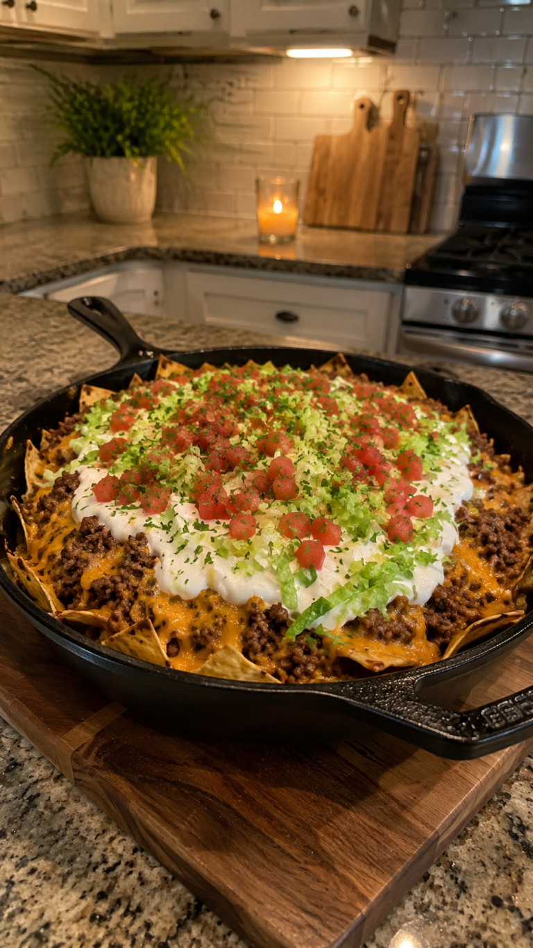 Mexico loaded taco casserole