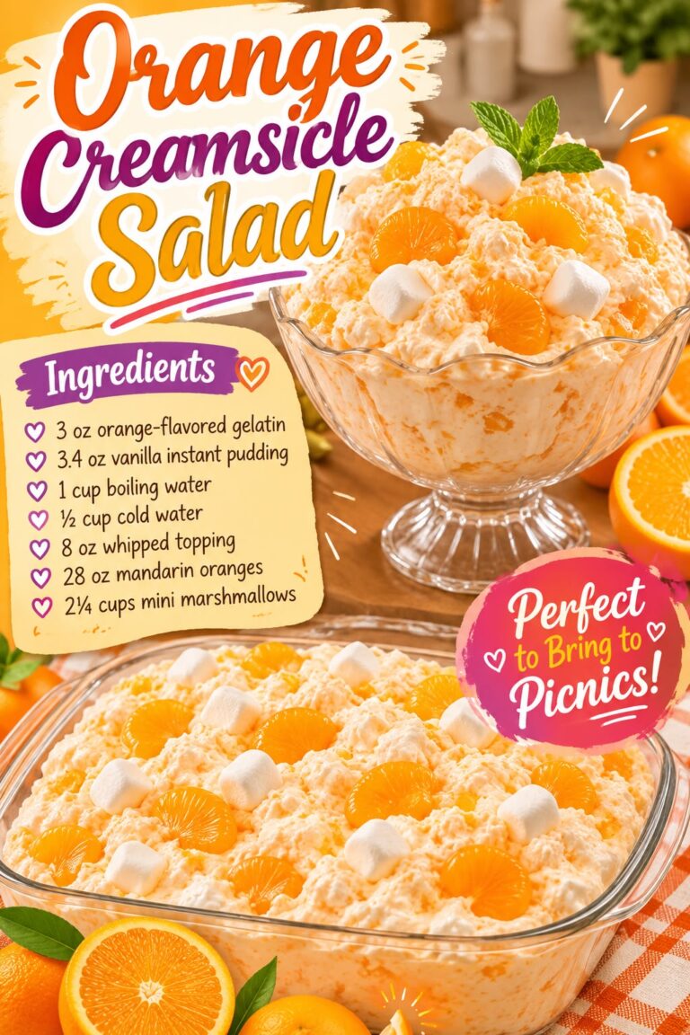 Orange Creamsicle Salad