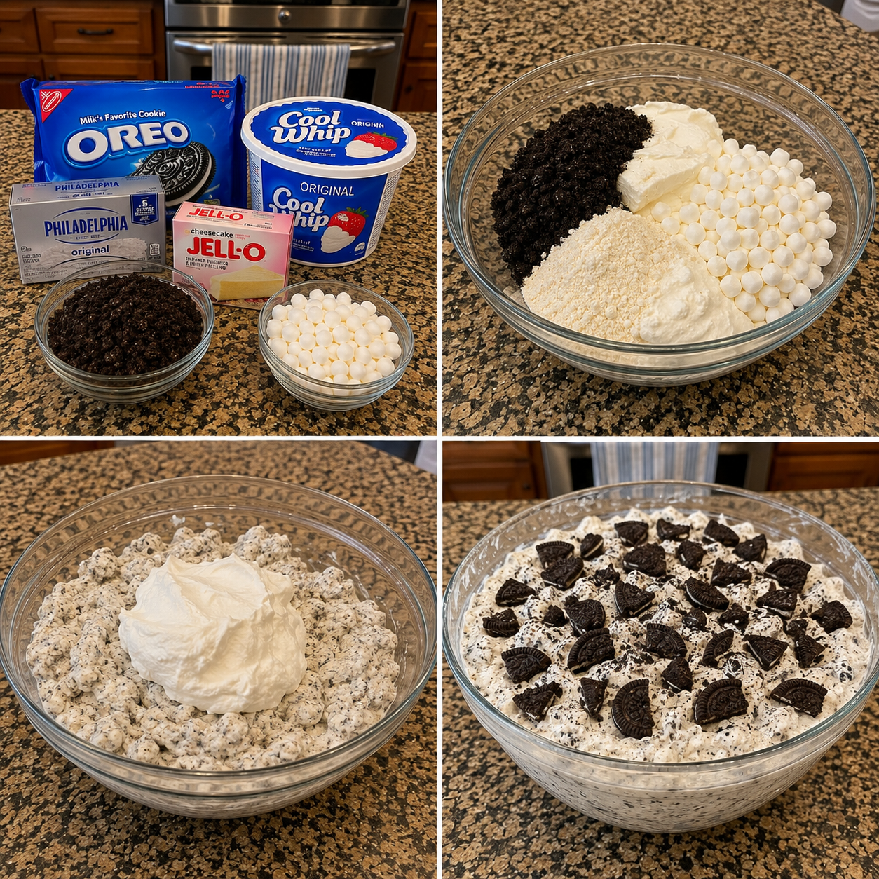 Oreo Cheesecake Salad 1 Oreo Cheesecake Salad