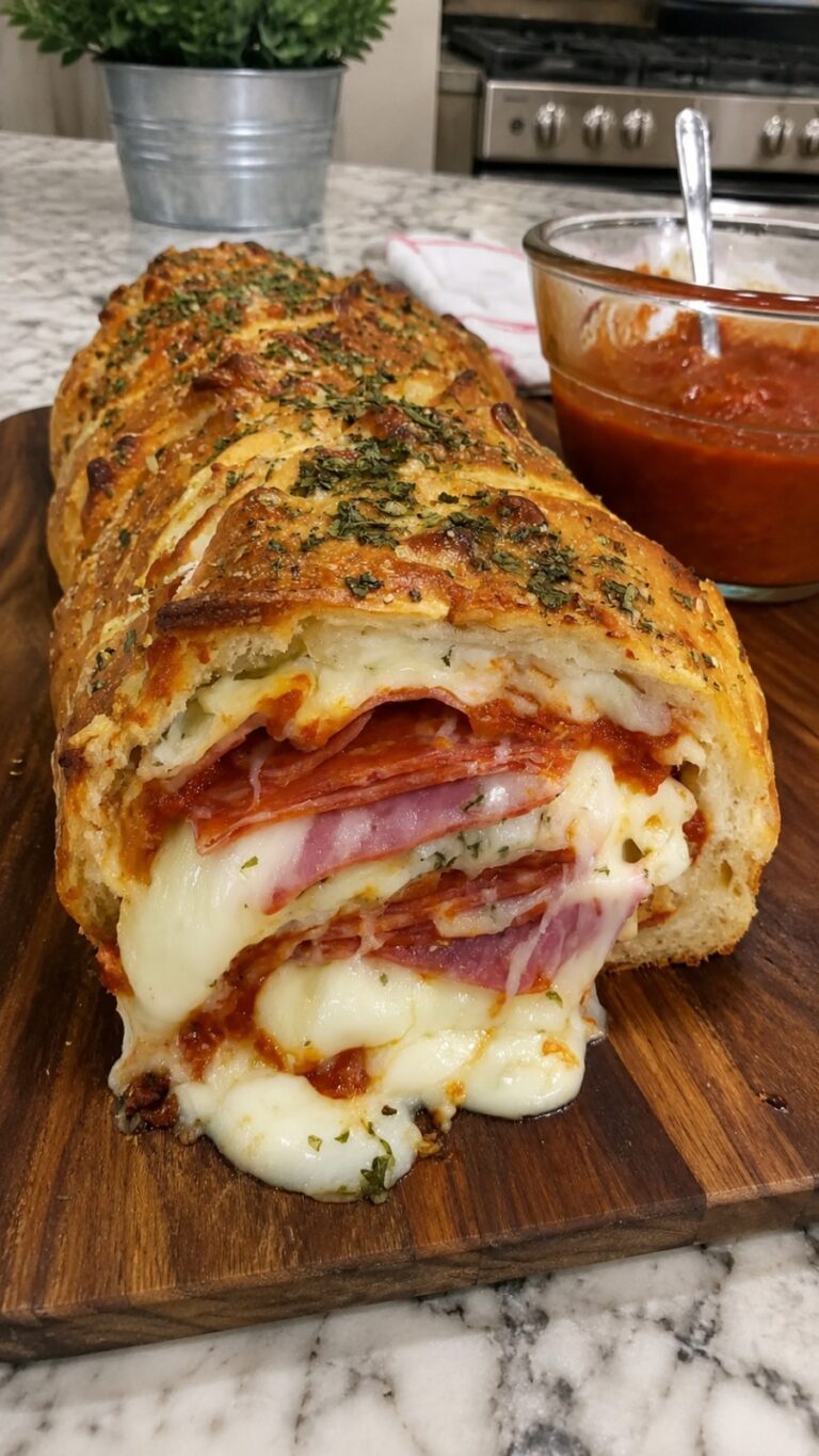Pizza Stuffed Bread