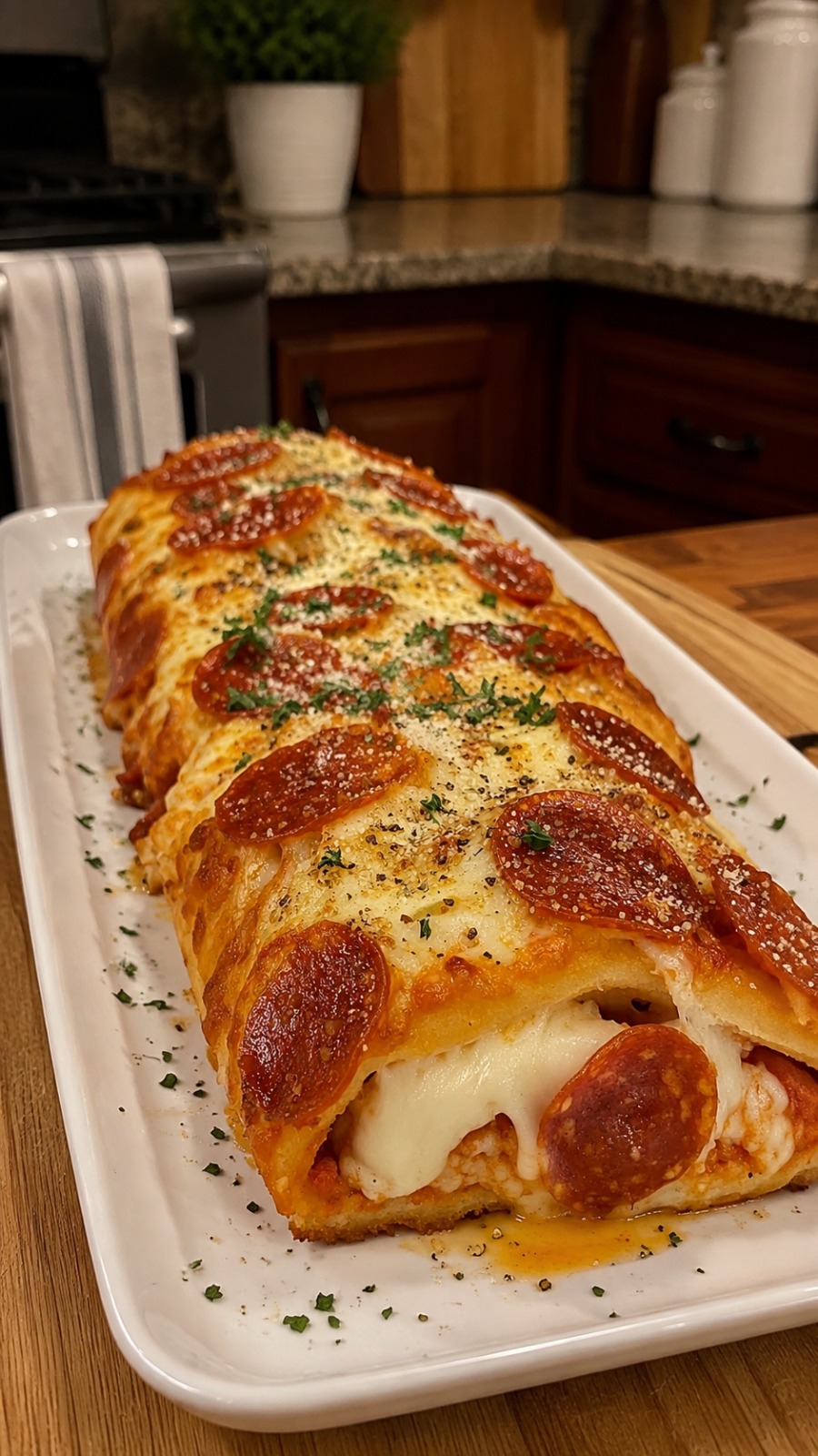 Pizza Stuffed Bread 1 Pizza Stuffed Bread