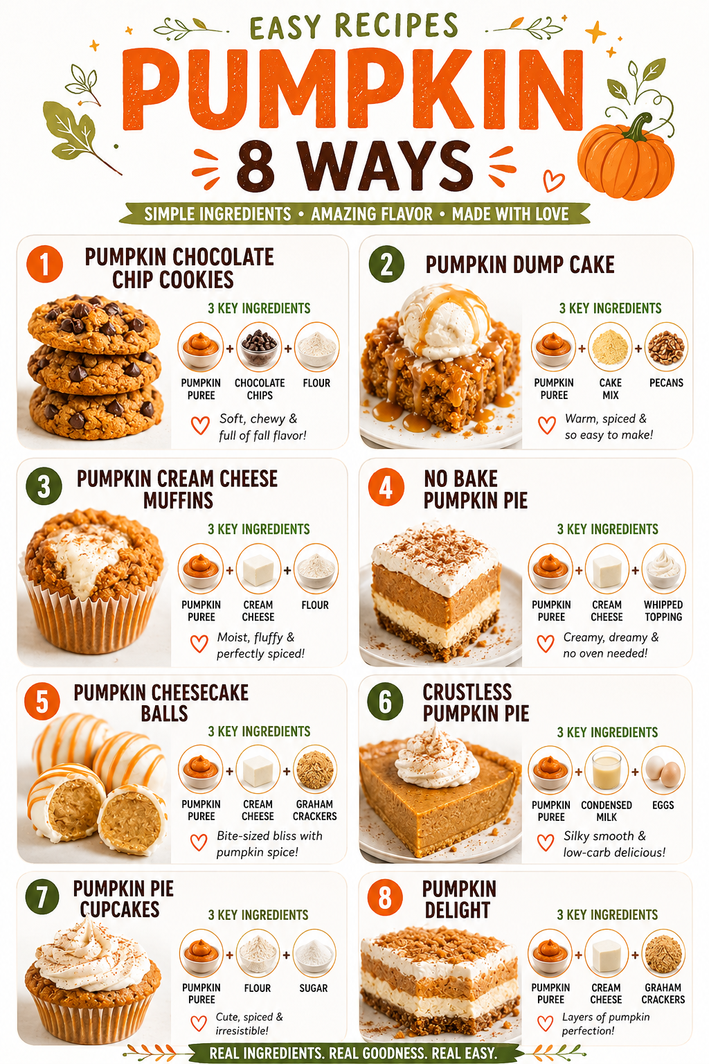 PUMPKIN 8 WAYS 1 PUMPKIN 8 WAYS