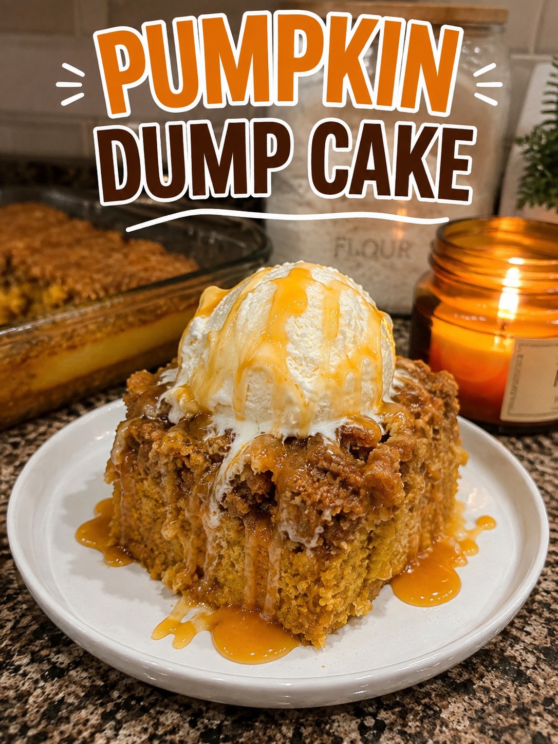 PUMPKIN DUMP CAKE 1 PUMPKIN DUMP CAKE