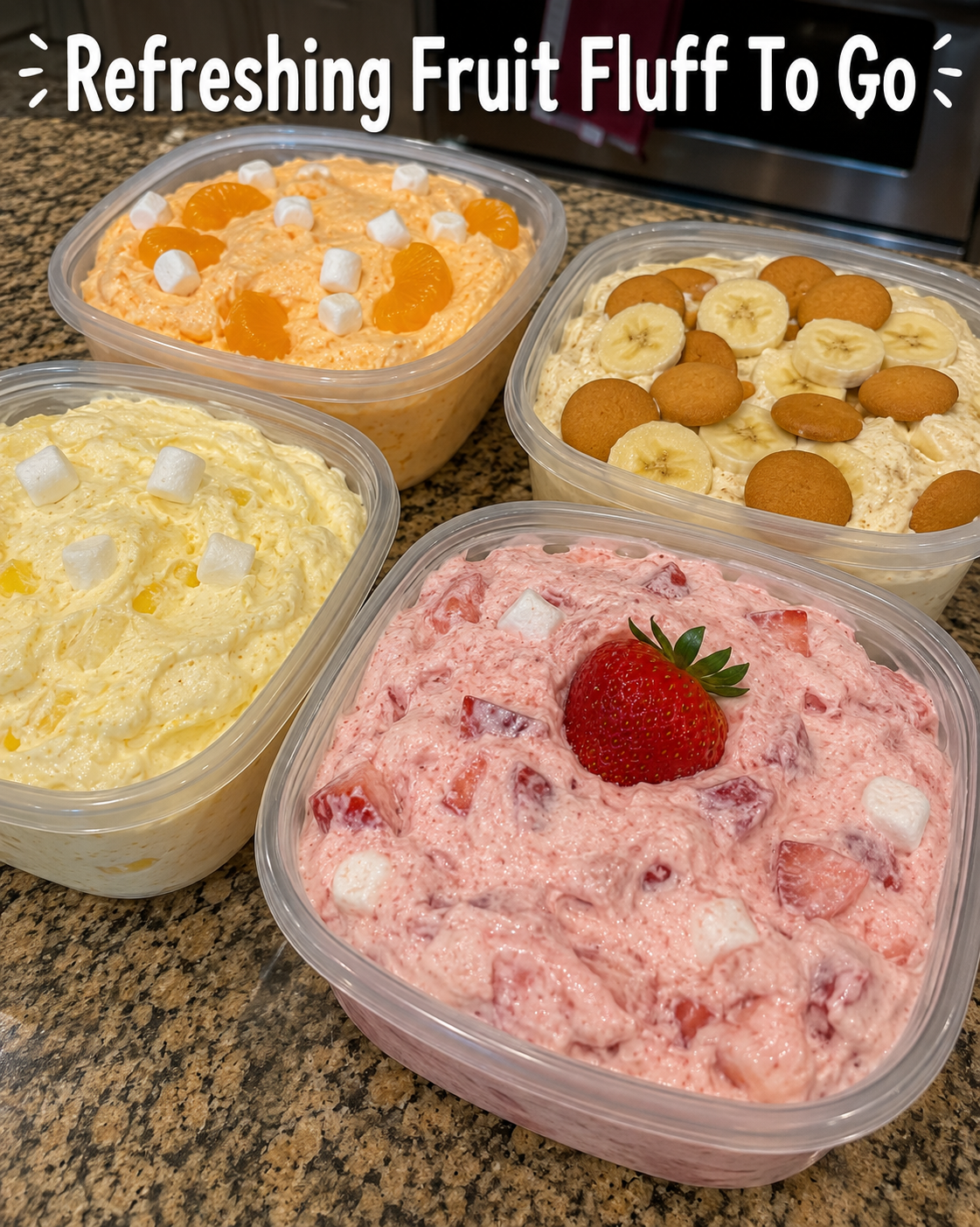 Refreshing Fruit Fluff To Go 1 Refreshing Fruit Fluff To Go