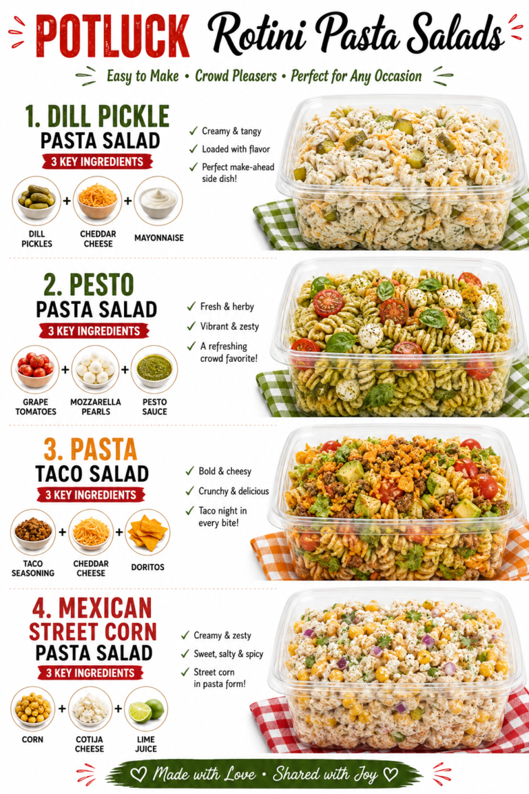 Rotini Pasta Salads