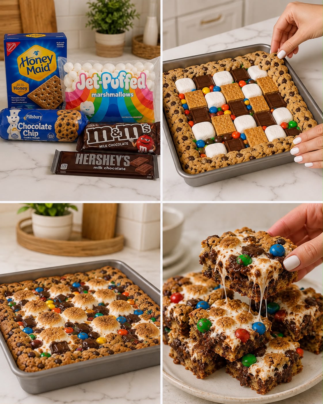S'mores Cookie Bars 1 S'mores Cookie Bars