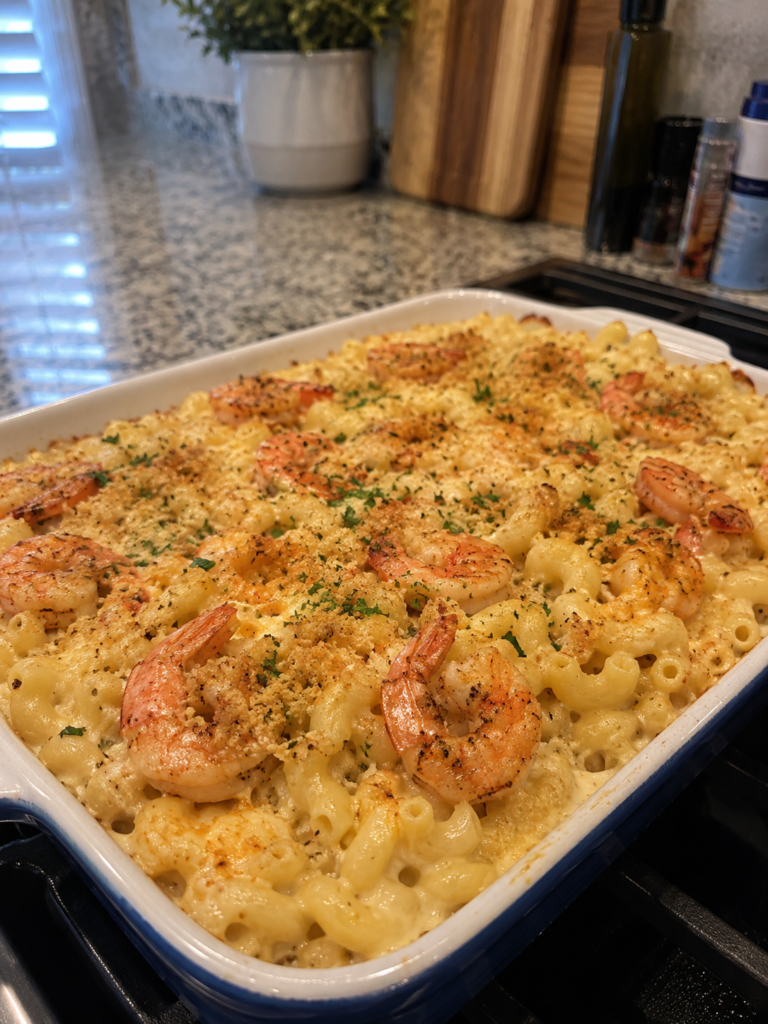 Shrimp Macaroni and Cheese